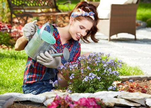 Seasonal garden care and planting services in Colindale