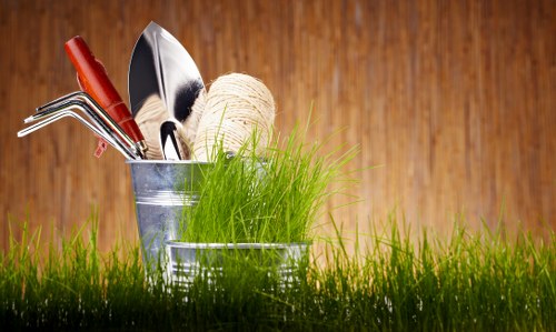 Seasonal lawn mowing and edging in Colindale